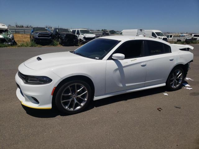 2C3CDXHG5MH666949 - 2021 DODGE CHARGER GT WHITE photo 1