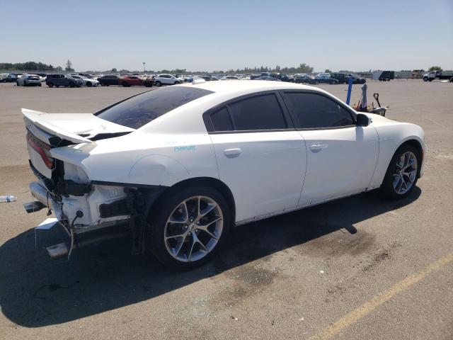 2C3CDXHG5MH666949 - 2021 DODGE CHARGER GT WHITE photo 3