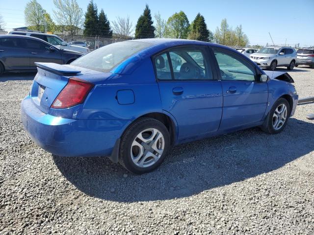 1G8AK52F94Z105130 - 2004 SATURN ION LEVEL 3 BLUE photo 3