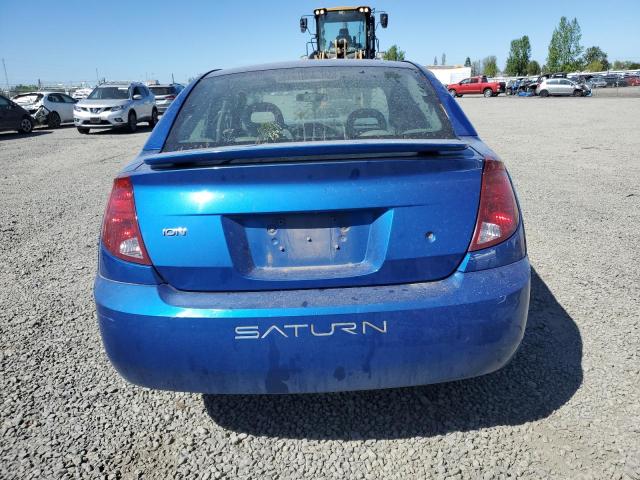 1G8AK52F94Z105130 - 2004 SATURN ION LEVEL 3 BLUE photo 6