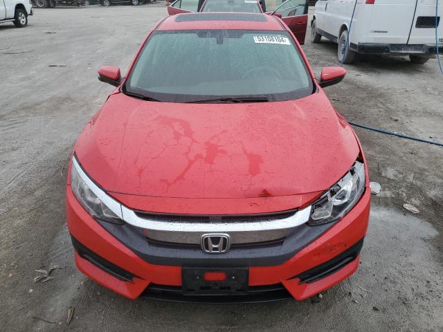 2HGFC2F74GH561794 - 2016 HONDA CIVIC EX RED photo 5