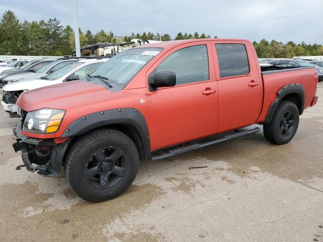 1N6AA07C68N336961 - 2008 NISSAN TITAN XE RED photo 1