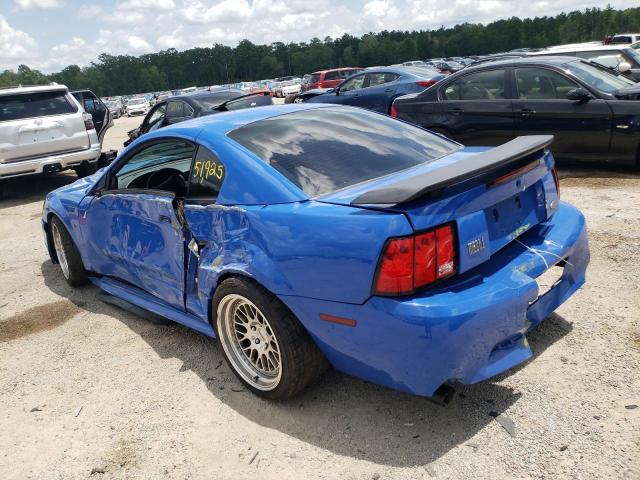 1FAFP42R14F206414 - 2004 FORD MUSTANG MACH I BLUE photo 3