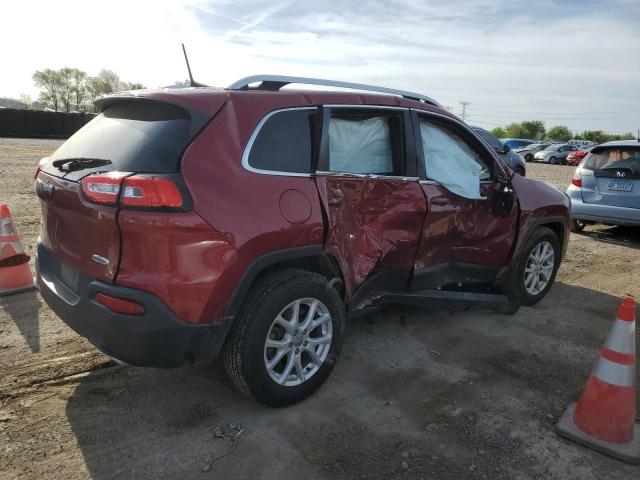 1C4PJMCSXGW235447 - 2016 JEEP CHEROKEE LATITUDE BURGUNDY photo 3