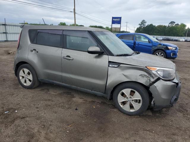 KNDJN2A28F7143084 - 2015 KIA SOUL SILVER photo 4