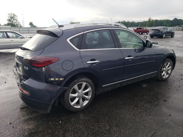 JNKAJ09FX8M358038 - 2008 INFINITI EX35 BASE Կապույտ լուսանկար 3