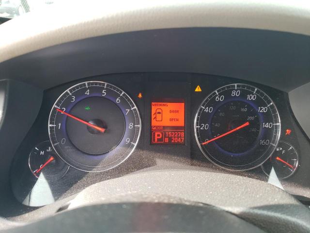 JNKAJ09FX8M358038 - 2008 INFINITI EX35 BASE Կապույտ լուսանկար 9