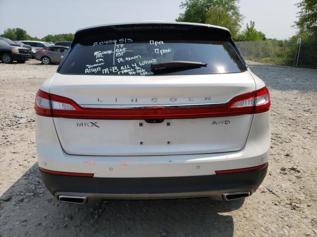 2LMTJ8LR2GBL62567 - 2016 LINCOLN MKX RESERVE 白色 照片 6