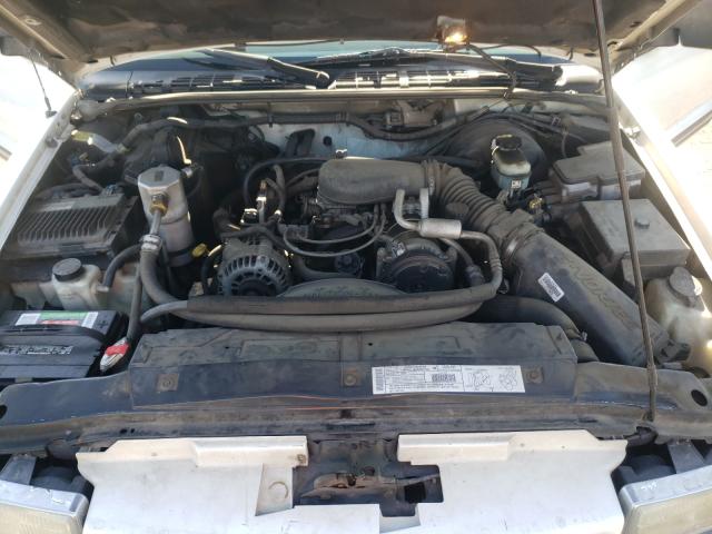 1GNCS13W0Y2358378 - 2000 CHEVROLET BLAZER WHITE photo 7