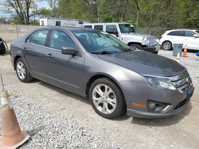 3FAHP0HG5CR391866 - 2012 FORD FUSION SE GRAY photo 4