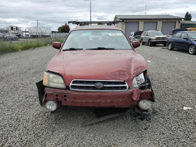 4S3BH806727665959 - 2002 SUBARU LEGACY OUTBACK H6 3.0 LL BEAN MAROON photo 5