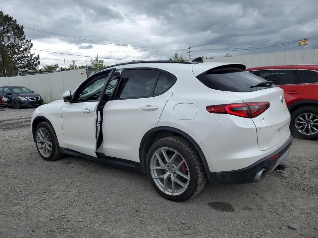 ZASPAKBN7K7C31267 - 2019 ALFA ROMEO STELVIO TI WHITE photo 2