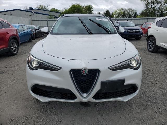ZASPAKBN7K7C31267 - 2019 ALFA ROMEO STELVIO TI WHITE photo 5