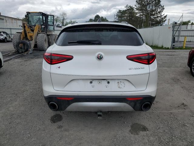 ZASPAKBN7K7C31267 - 2019 ALFA ROMEO STELVIO TI WHITE photo 6