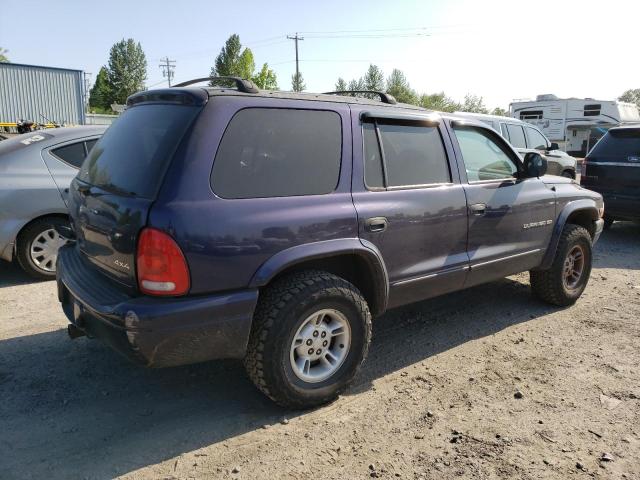 1B4HS28Y6XF632122 - 1999 DODGE DURANGO 4X BLUE photo 3