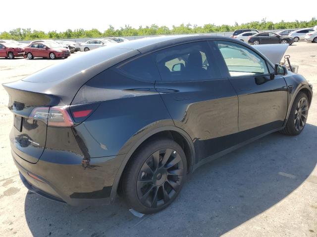 7SAYGDEE2NF558275 - 2022 TESLA MODEL Y BLACK photo 3