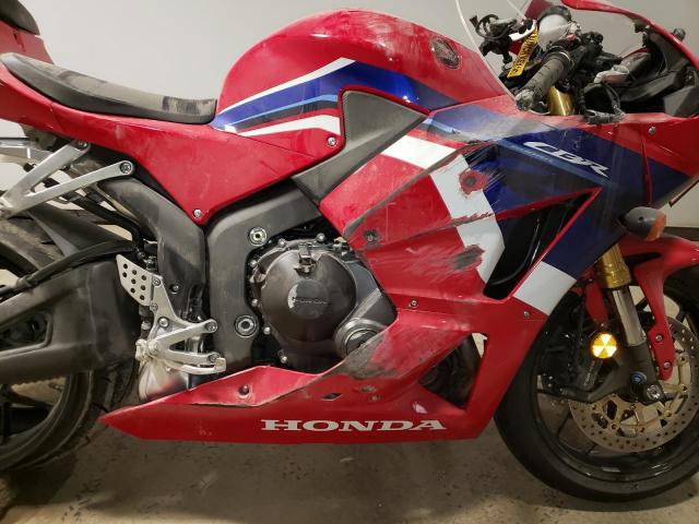 JH2PC40J8PK900379 - 2023 HONDA CBR600 RA RED photo 7