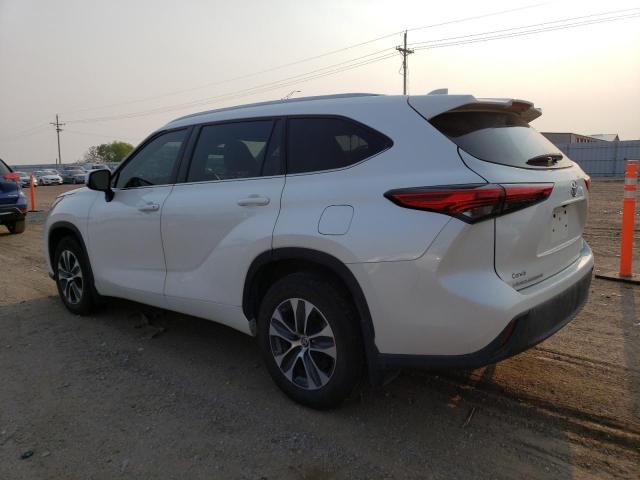 5TDGZRBH0MS116524 - 2021 TOYOTA HIGHLANDER XLE Blanco foto 2