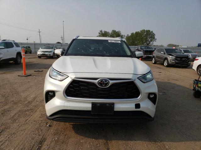 5TDGZRBH0MS116524 - 2021 TOYOTA HIGHLANDER XLE Blanco foto 5