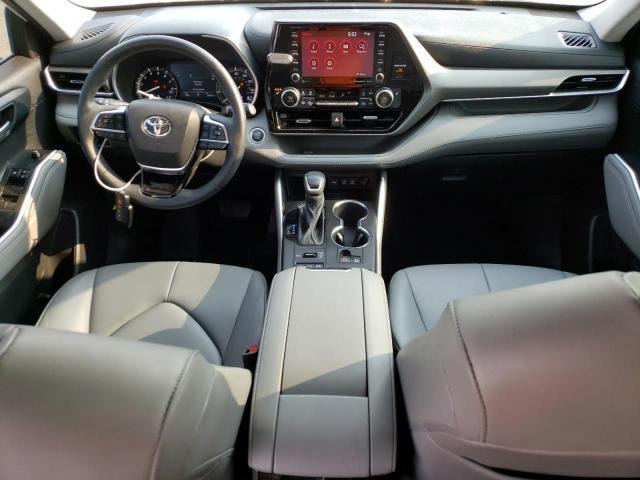 5TDGZRBH0MS116524 - 2021 TOYOTA HIGHLANDER XLE Blanco foto 8