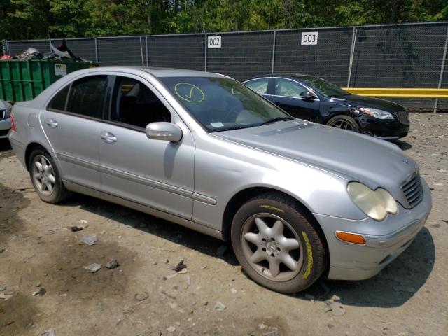 WDBRF61J23F313826 - 2003 MERCEDES-BENZ C 240 SILVER photo 4