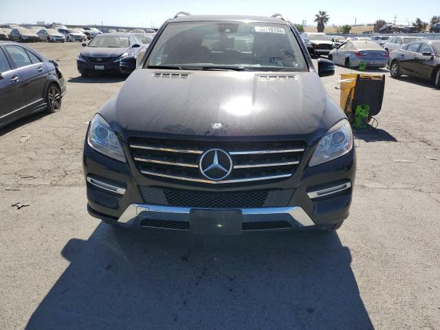 4JGDA5HB8FA522374 - 2015 MERCEDES-BENZ ML 350 4MATIC BLACK photo 5