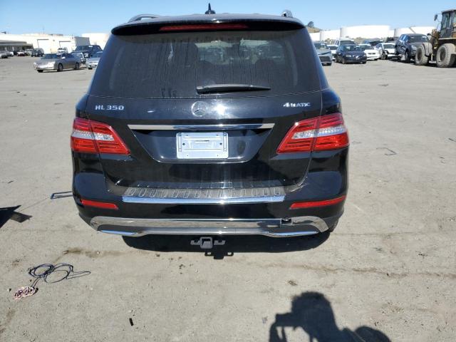 4JGDA5HB8FA522374 - 2015 MERCEDES-BENZ ML 350 4MATIC BLACK photo 6