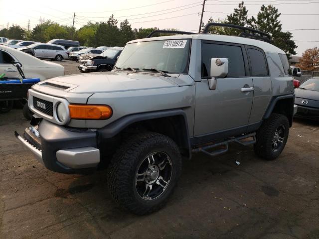 JTEBU4BF2BK103946 - 2011 TOYOTA FJ CRUISER SILVER photo 1