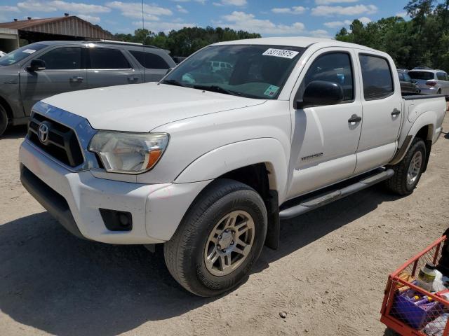 5TFJX4GN3FX042946 - 2015 TOYOTA TACOMA DOUBLE CAB PRERUNNER WHITE photo 1