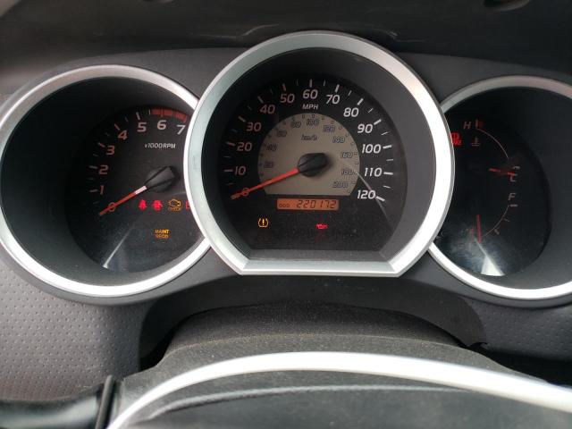 5TETX62N86Z197934 - 2006 TOYOTA TACOMA PRERUNNER ACCESS CAB SILVER photo 9