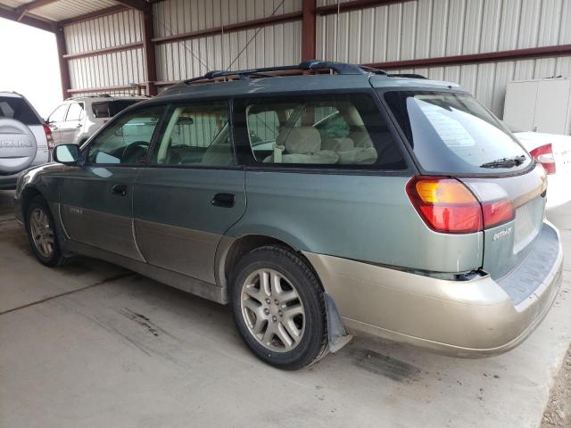 4S3BH675647645402 - 2004 SUBARU LEGACY OUTBACK AWP 绿色 照片 2