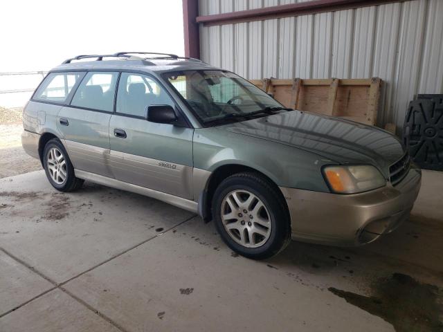 4S3BH675647645402 - 2004 SUBARU LEGACY OUTBACK AWP 绿色 照片 4