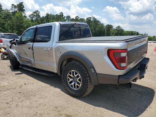 1FTFW1RG8PFA56791 - 2023 FORD F150 RAPTOR SILVER photo 2