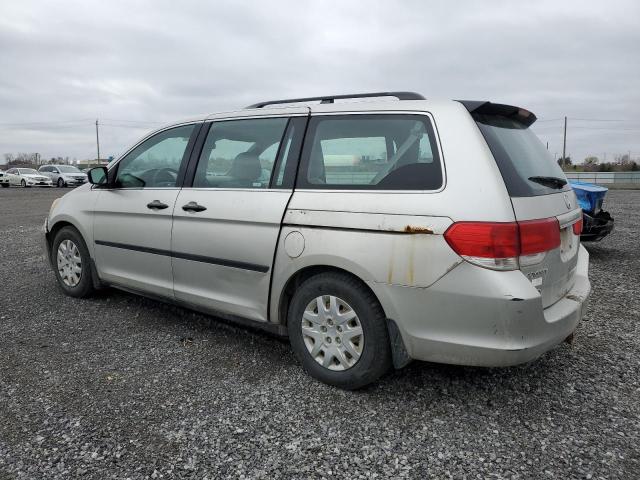 5FNRL38188B503947 - 2008 HONDA ODYSSEY LX SILVER photo 2