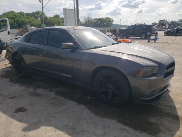 2C3CDXBG2EH147531 - 2014 DODGE CHARGER SE CHARCOAL photo 4