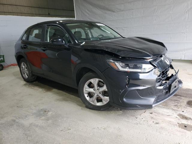 3CZRZ2H32PM718609 - 2023 HONDA HR-V LX BLACK photo 4