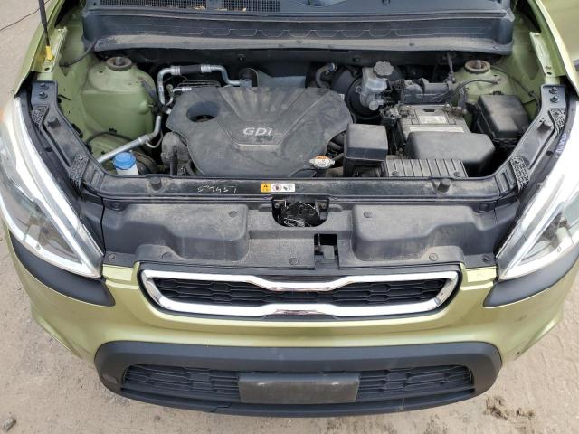 KNDJT2A53C7434880 - 2012 KIA SOUL GREEN photo 11