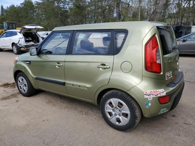 KNDJT2A53C7434880 - 2012 KIA SOUL GREEN photo 2