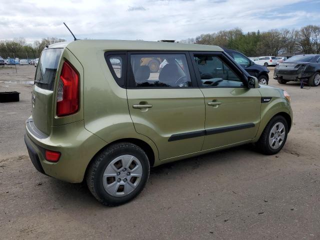 KNDJT2A53C7434880 - 2012 KIA SOUL GREEN photo 3