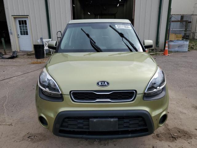 KNDJT2A53C7434880 - 2012 KIA SOUL GREEN photo 5