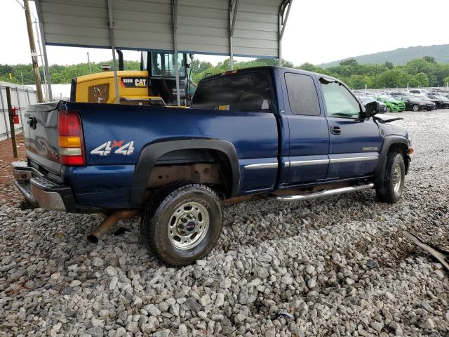 1GTHK29U72Z275913 - 2002 GMC SIERRA K2500 HEAVY DUTY BLUE photo 3