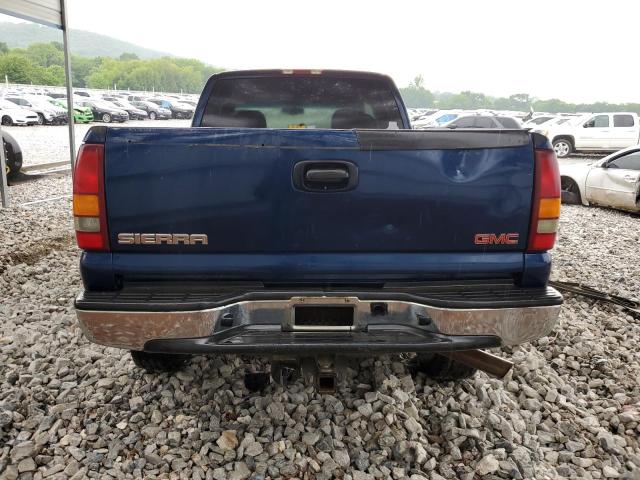 1GTHK29U72Z275913 - 2002 GMC SIERRA K2500 HEAVY DUTY BLUE photo 6