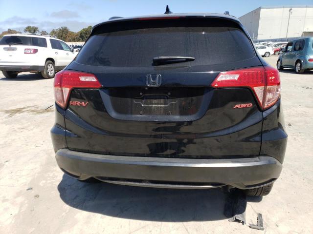 3CZRU6H73HM726034 - 2017 HONDA HR-V EXL BLACK photo 6