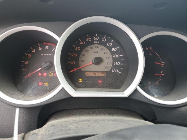 3TMJU62N98M060386 - 2008 TOYOTA TACOMA DOUBLE CAB PRERUNNER RED photo 9