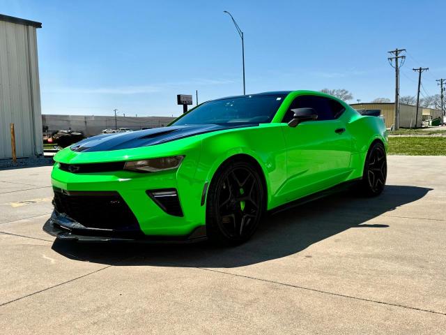 1G1FF1R7XH0193700 - 2017 CHEVROLET CAMARO SS GREEN photo 2