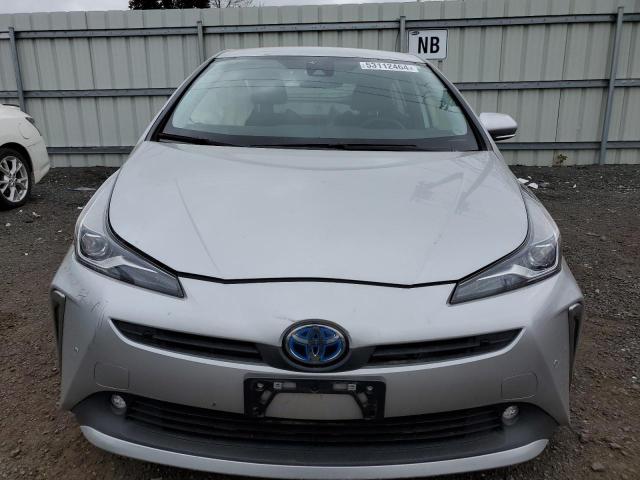 JTDL9MFU0N3034689 - 2022 TOYOTA PRIUS LE SILVER photo 5