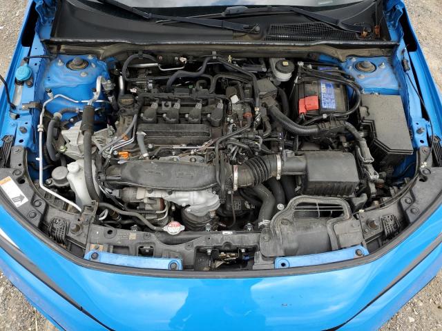 19XFL1H86NE003792 - 2022 HONDA CIVIC SPORT TOURING BLUE photo 11