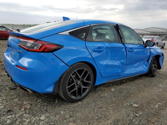 19XFL1H86NE003792 - 2022 HONDA CIVIC SPORT TOURING BLUE photo 3