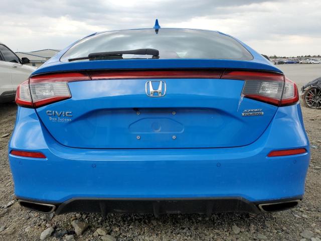 19XFL1H86NE003792 - 2022 HONDA CIVIC SPORT TOURING BLUE photo 6