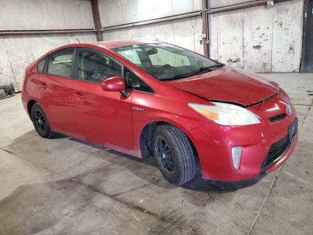 JTDKN3DU9D1650809 - 2013 TOYOTA PRIUS 红色 照片 4